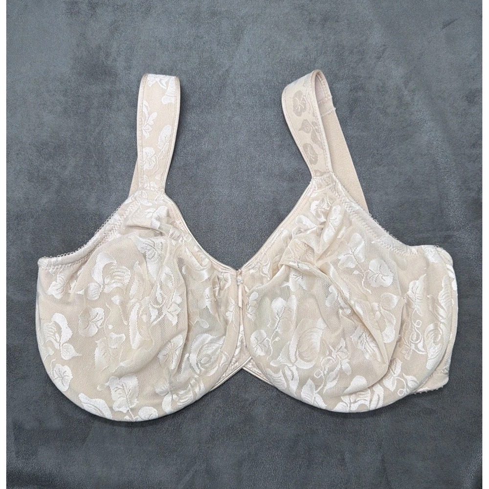 Wacoal 85567 Awareness Underwire Bra Beige Tan Full Coverage Size 34I